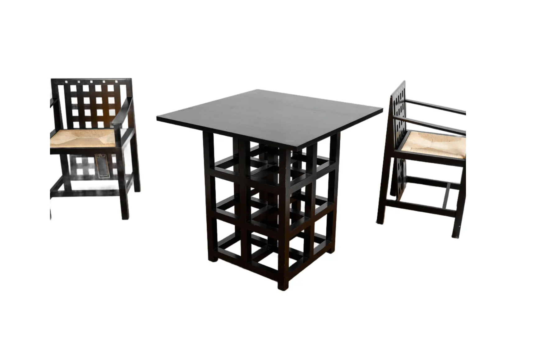 1980s Cassina D.S.2 Dining Table by Charles Rennie Mackintosh