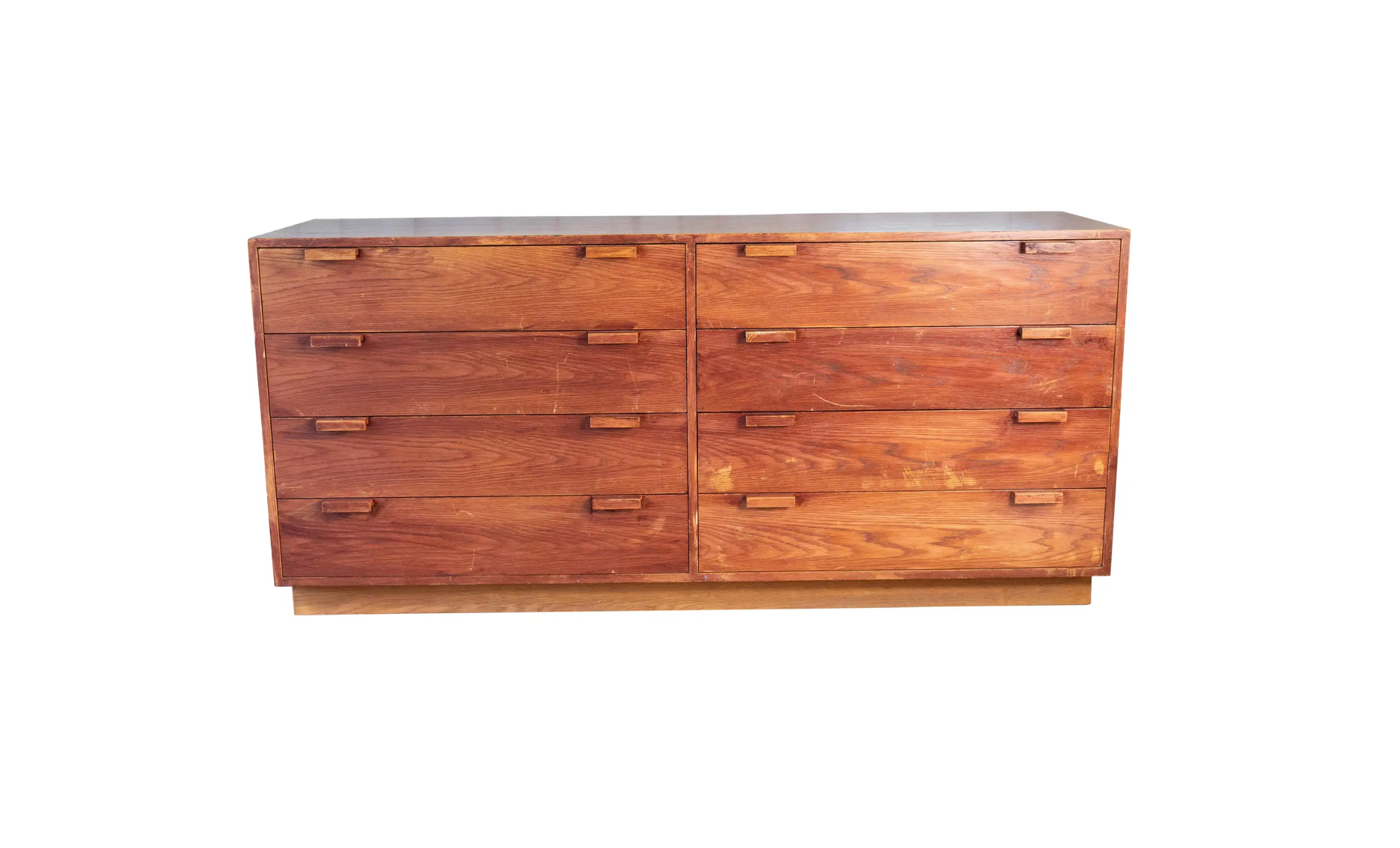 1970s Charles Webb Eight-Drawer Oak Dresser
