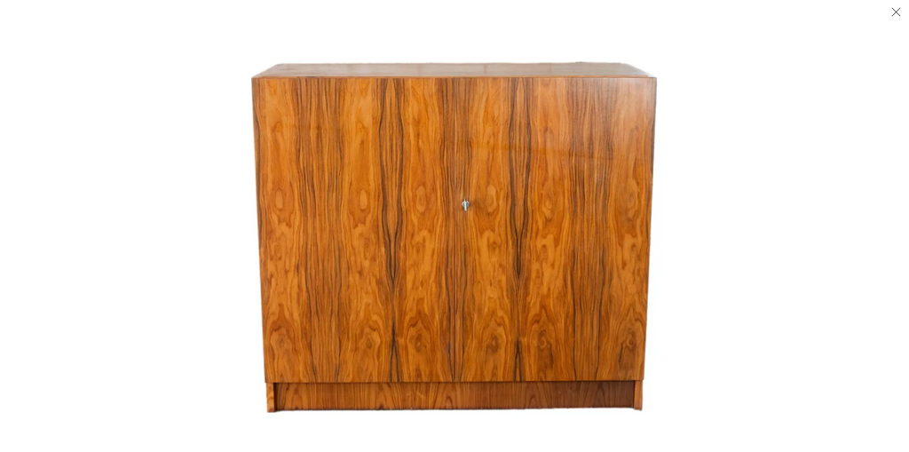 1970s Mid-Century Danish Modern Rosewood Hideaway Desk & Cabinet
