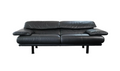 1980s Postmodern Leather Alanda Sofa by Paolo Piva for B&B Italia