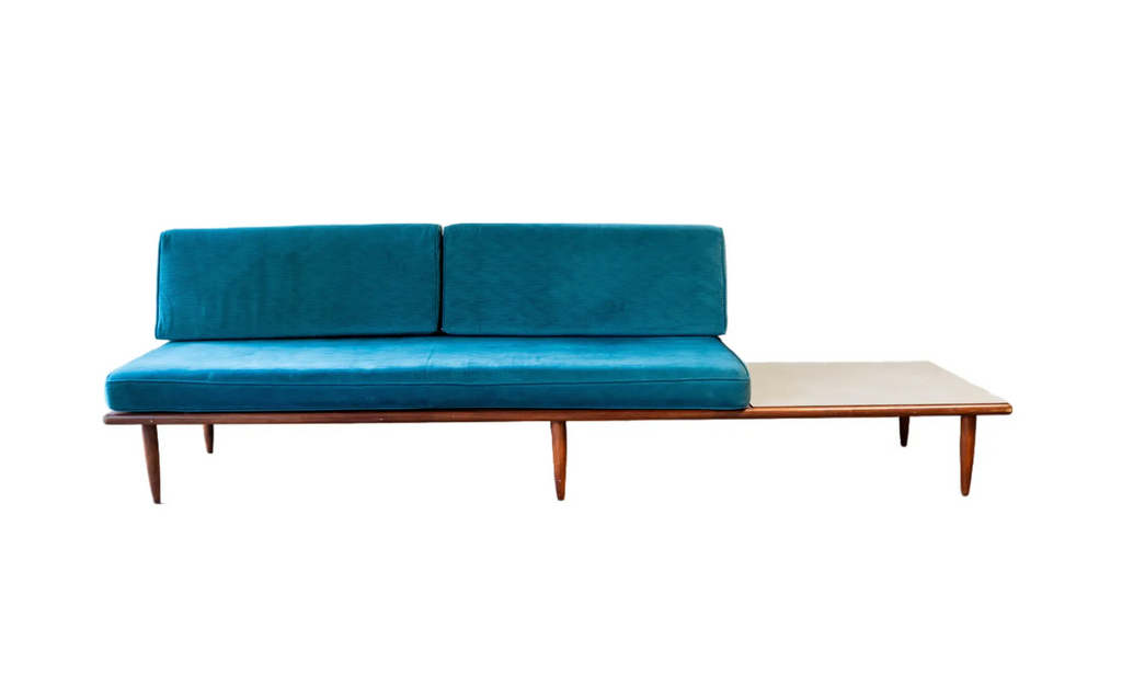 1950s Mid-Century Modern Adrian Pearsall Attr. Walnut Daybed